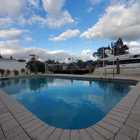 Waterfront Home With Heated Pool & Jacuzzi & Pool Table & Ping Pong Table & Bar By Hard Rock Casino Fort Lauderdale Esterno foto